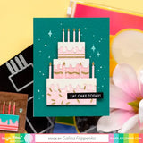 Waffle Flower - Stacking Cake Stencil