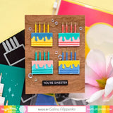 Waffle Flower - Stacking Cake Stencil