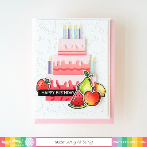Waffle Flower - Fruity Texture Die