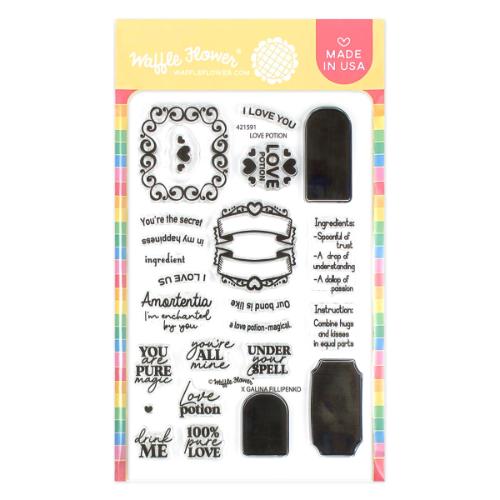 Waffle Flower - Love Potion Stamp Set