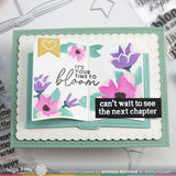 Pre-order Waffle Flower - Open Book Floral Stencil - ETA 7th February