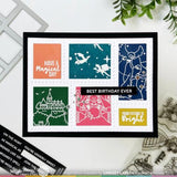 Waffle Flower - Open Book Sentiments Stamp Set