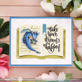 Waffle Flower - Open Book Sentiments Stamp Set