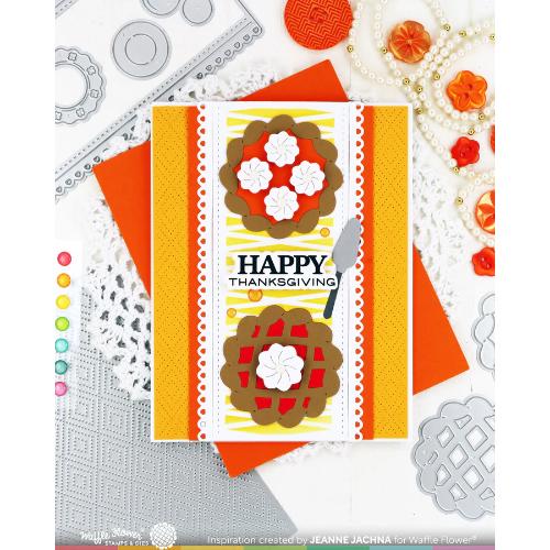 Waffle Flower - Table Runner Die