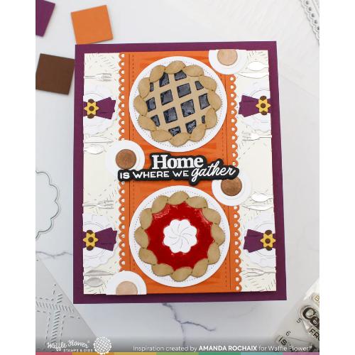 Waffle Flower - Table Runner Die