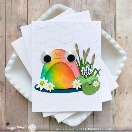 Waffle Flower - Inquisitive Frogs Die