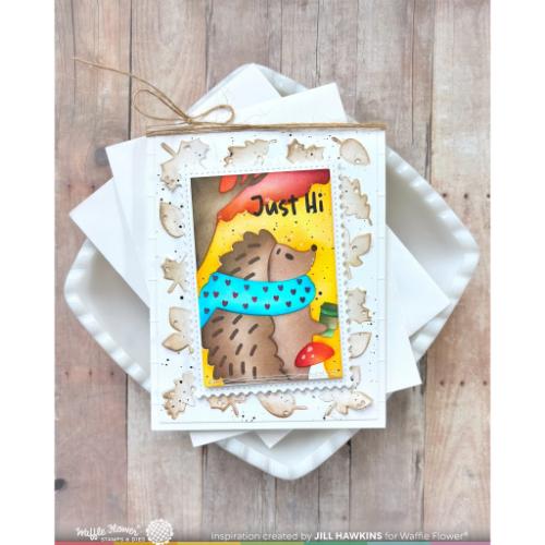Waffle Flower - Nesting Postage Collage Die