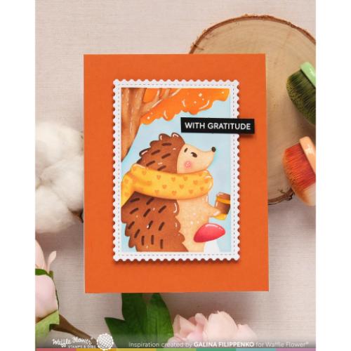Waffle Flower - Nesting Postage Collage Die