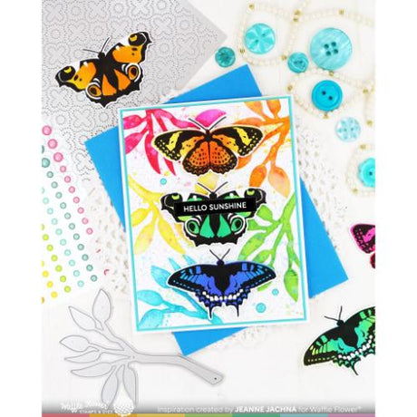 Waffle Flower - Butterfly Trio Stamp Set