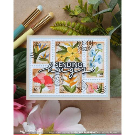 Waffle Flower - Butterfly Trio Matching Die