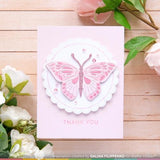 Waffle Flower - Butterfly Focal Stencil