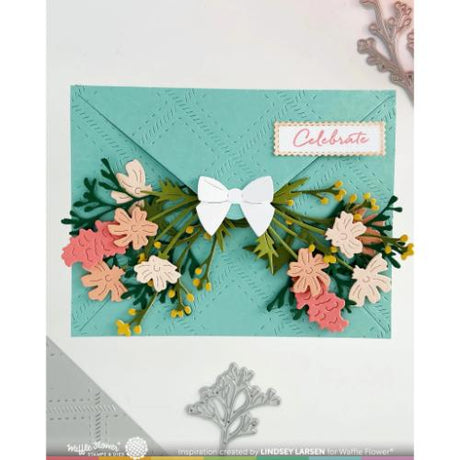 Waffle Flower - Postage Collage Gifts Die