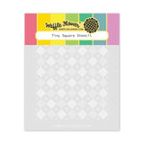 Waffle Flower - Tiny Square Stencil