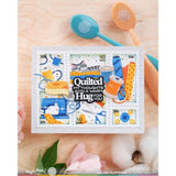 Waffle Flower - Postage Collage Sew Fun Stencil