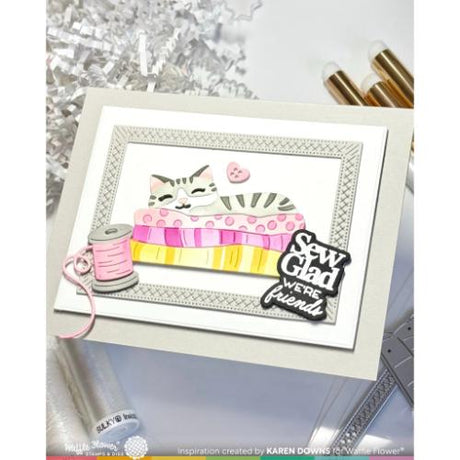 Waffle Flower - Fabric Lover Die-n-stencil