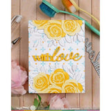 Waffle Flower - With Love Word Die