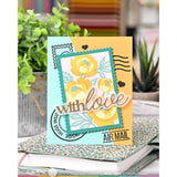 Waffle Flower - With Love Word Die