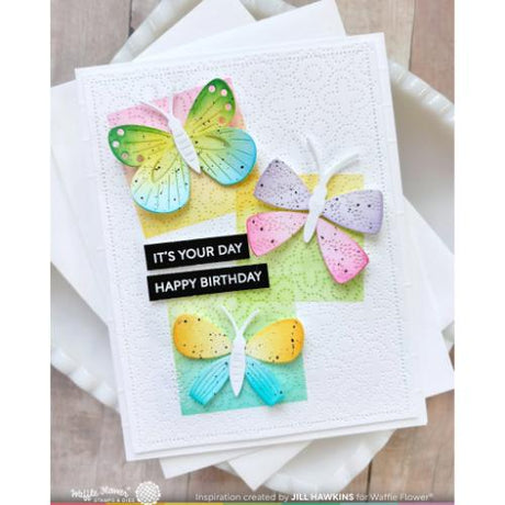 Waffle Flower - Quatrefoil Texture Die