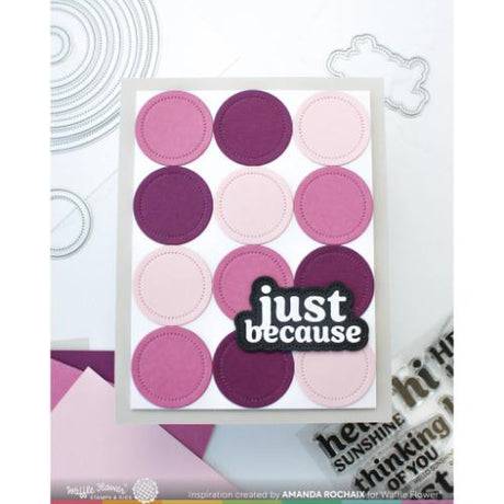 Waffle Flower - Hello Sunshine Sentiments Stamp Set