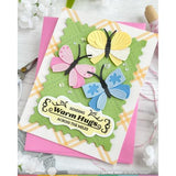 Waffle Flower - Vintage Label 1 Inverted Stamp Set