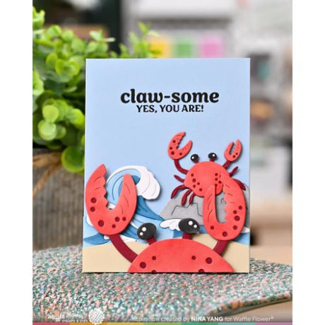 Waffle Flower - Inquisitive Crab Die