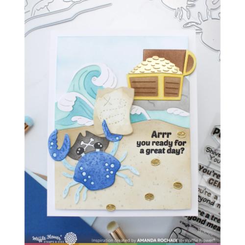 Waffle Flower - Treasure Hunt Sentiments Stamp Set