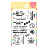 Waffle Flower - Treasure Hunt Sentiments Stamp Set