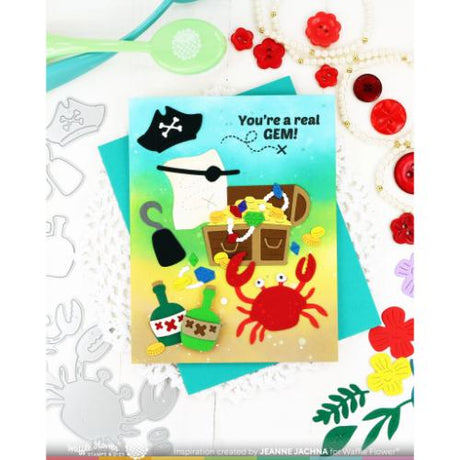 Waffle Flower - Inquisitive Pirate Add-On Die