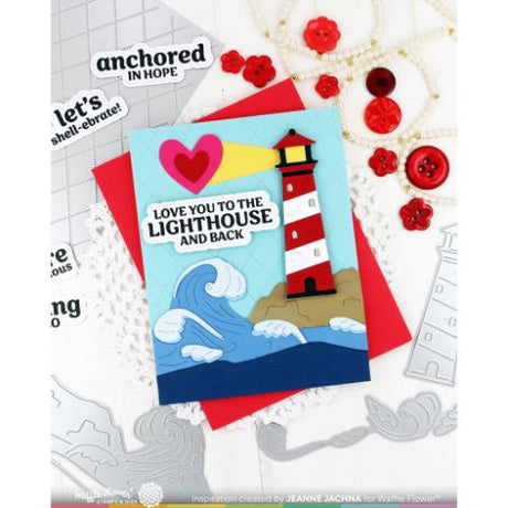 Waffle Flower - Coastline Die-n-stencil