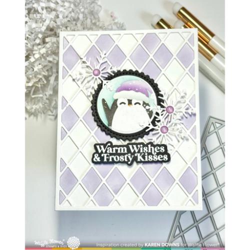 Waffle Flower - Rhombus Panel Die