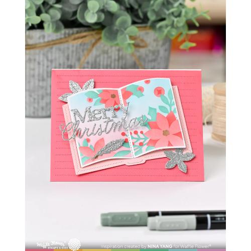 Waffle Flower - Merry Christmas Die