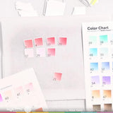 Waffle Flower - Ink Swatch 1x1 Stencil