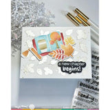 Waffle Flower - Open Book Bookmark Die