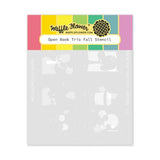 Waffle Flower - Open Book Trio Fall Stencil
