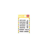 Waffle Flower - Nesting Postage Collage Greetings Stamp Set