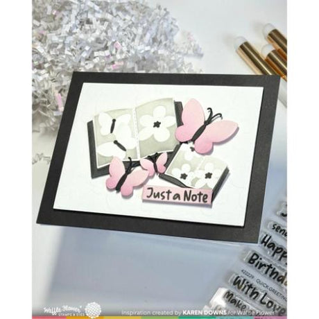 Waffle Flower - Quick Greetings Stamp Set