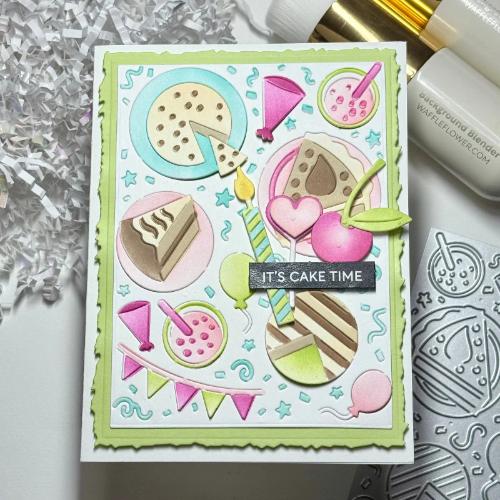 Waffle Flower - Cake Time Texture Die