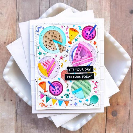 Waffle Flower - Cake Time Stencil