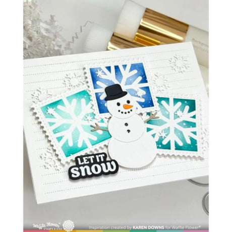 Waffle Flower - Snow Fun Die