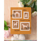 Waffle Flower - Postage Collage Dog Silhouettes Die