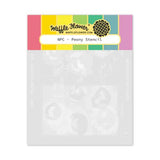 Waffle Flower - Nesting Postage Collage Peony Stencil