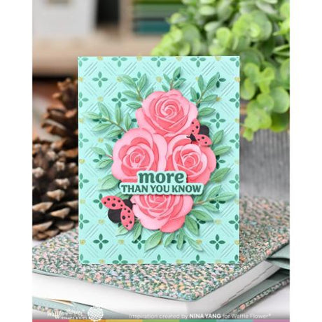 Waffle Flower - Rose Bouquet Die