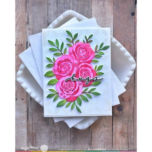 Waffle Flower - Rose Bouquet Die