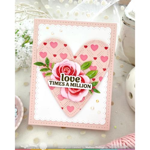 Waffle Flower - Rose Bouquet Die