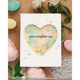 Waffle Flower - Inlaid Hearts Die-n-stencil