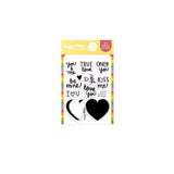 Waffle Flower - Shape of My Heart Stamp Set
