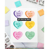 Waffle Flower - Shape of My Heart Stamp Set