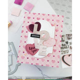 Waffle Flower - Dashed Lattice Texture Die