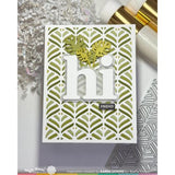 Waffle Flower - Happy Leaves Panel Die