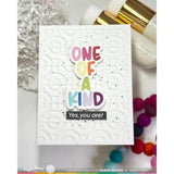 Waffle Flower - Happy Circles Panel Die